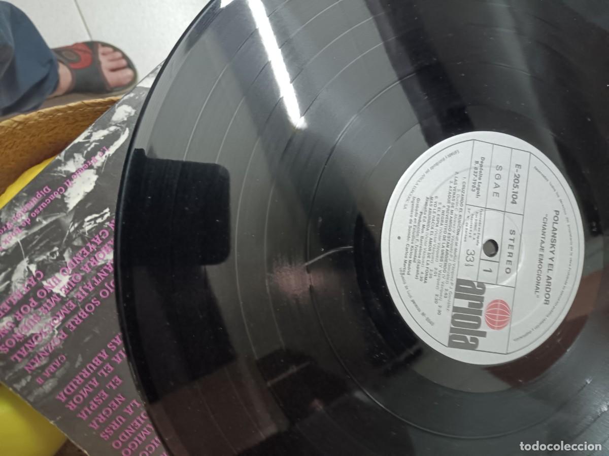 Discos de vinilo: J - POLANSKY Y EL ARDOR - CHANTAJE EMOCIONAL - Foto 4