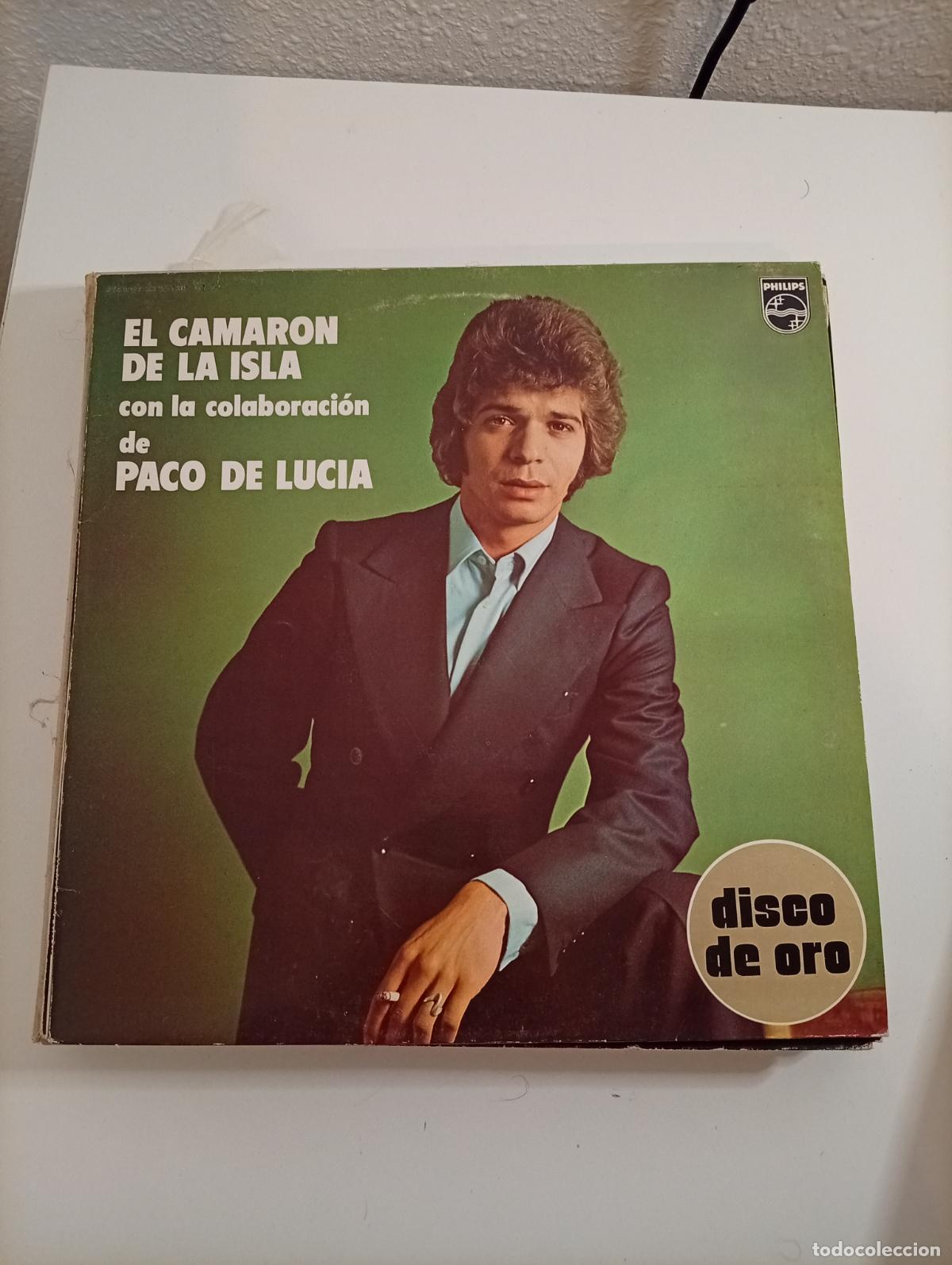 Discos de vinilo: El Camar&oacute;n De La Isla Con La Colaboraci&oacute;n De Paco De Luc&iacute;a &ndash; Disco De Oro