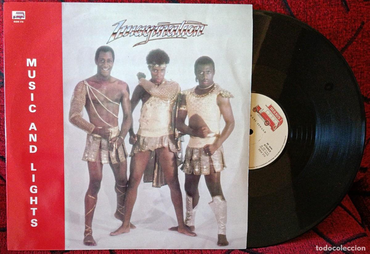 Discos de vinilo: IMAGINATION ** Music And Lights ** MAXI SINGLE VINILO 1982 PORTUGAL