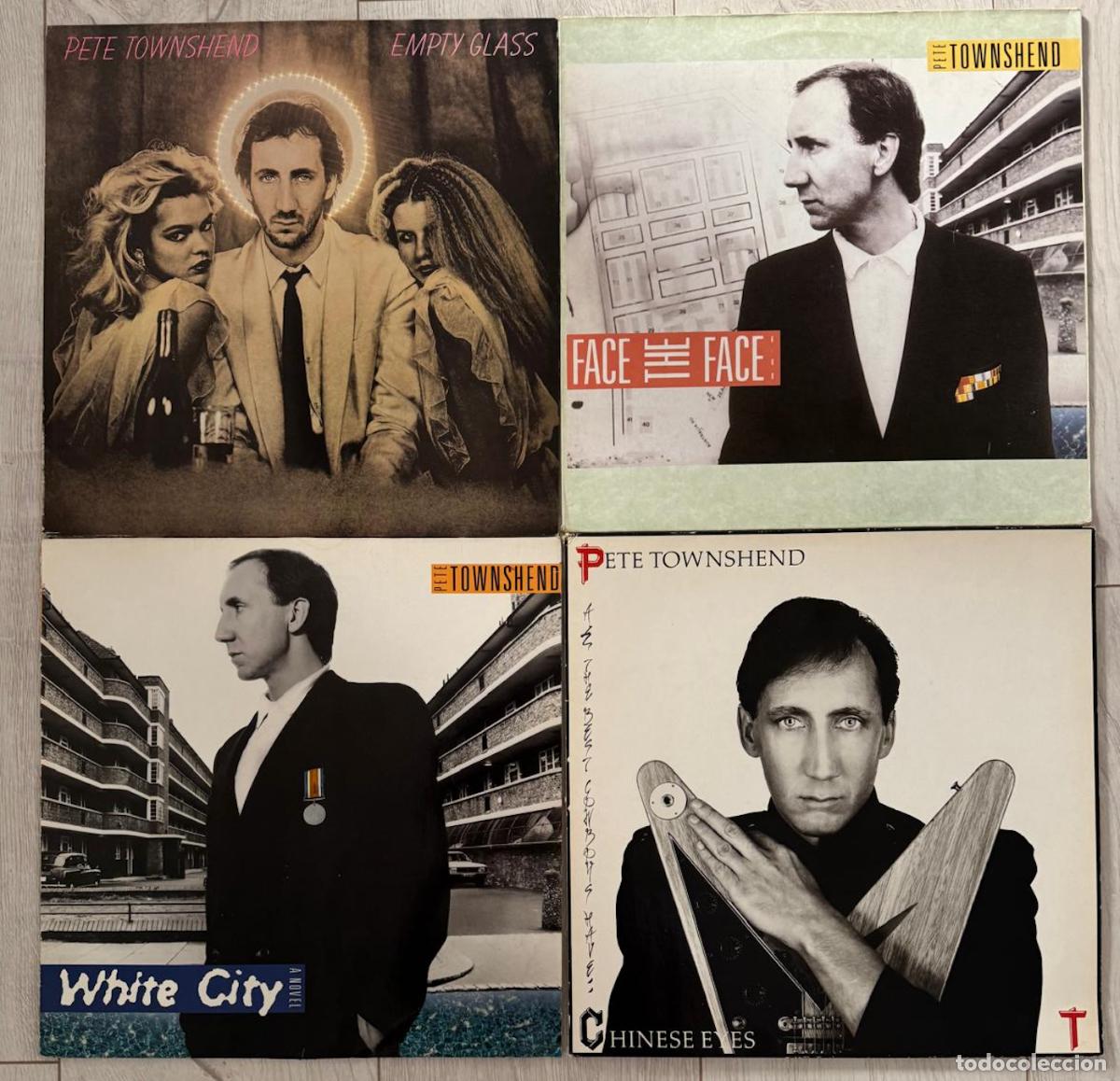 Discos de vinilo: Pete Townshend lot 3 LP 1 Maxi Todos en muy bueno estado.