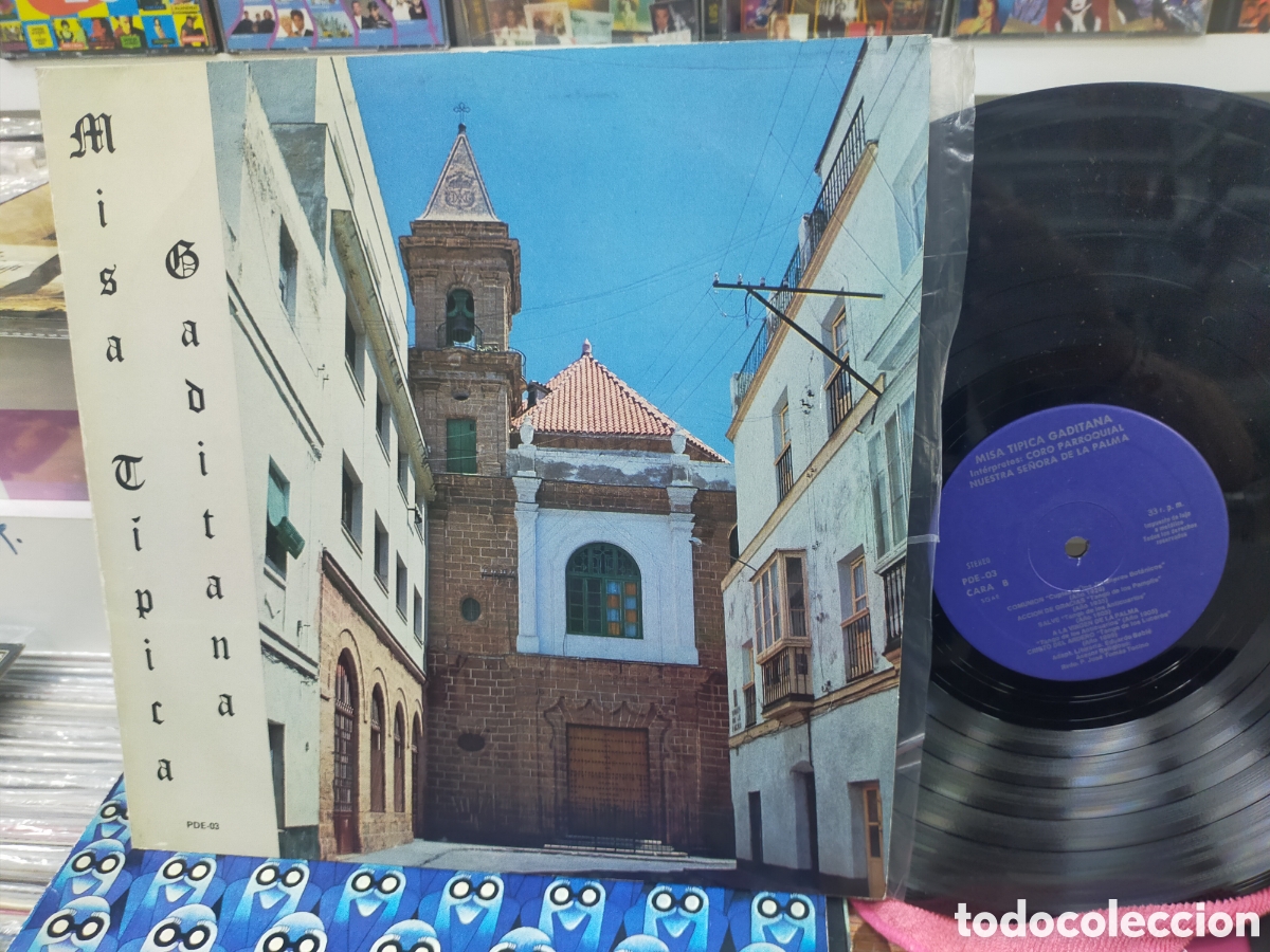 Discos de vinilo: Misa t&iacute;pica gaditana lp coro parroquial nuestra se&ntilde;ora de la palma 1979