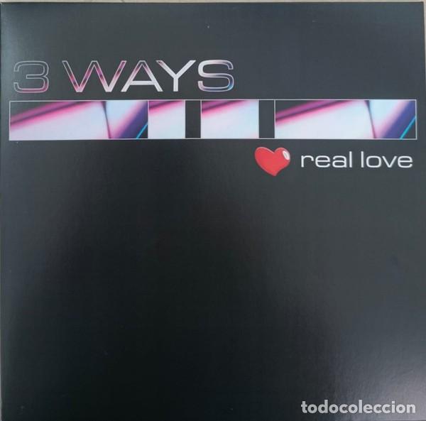 Discos de vinilo: 3 Ways / Nataly &ndash; Real Love / Emotionsi-SPAIN-2026-MAXI SINGLE-COPIA NUEVA