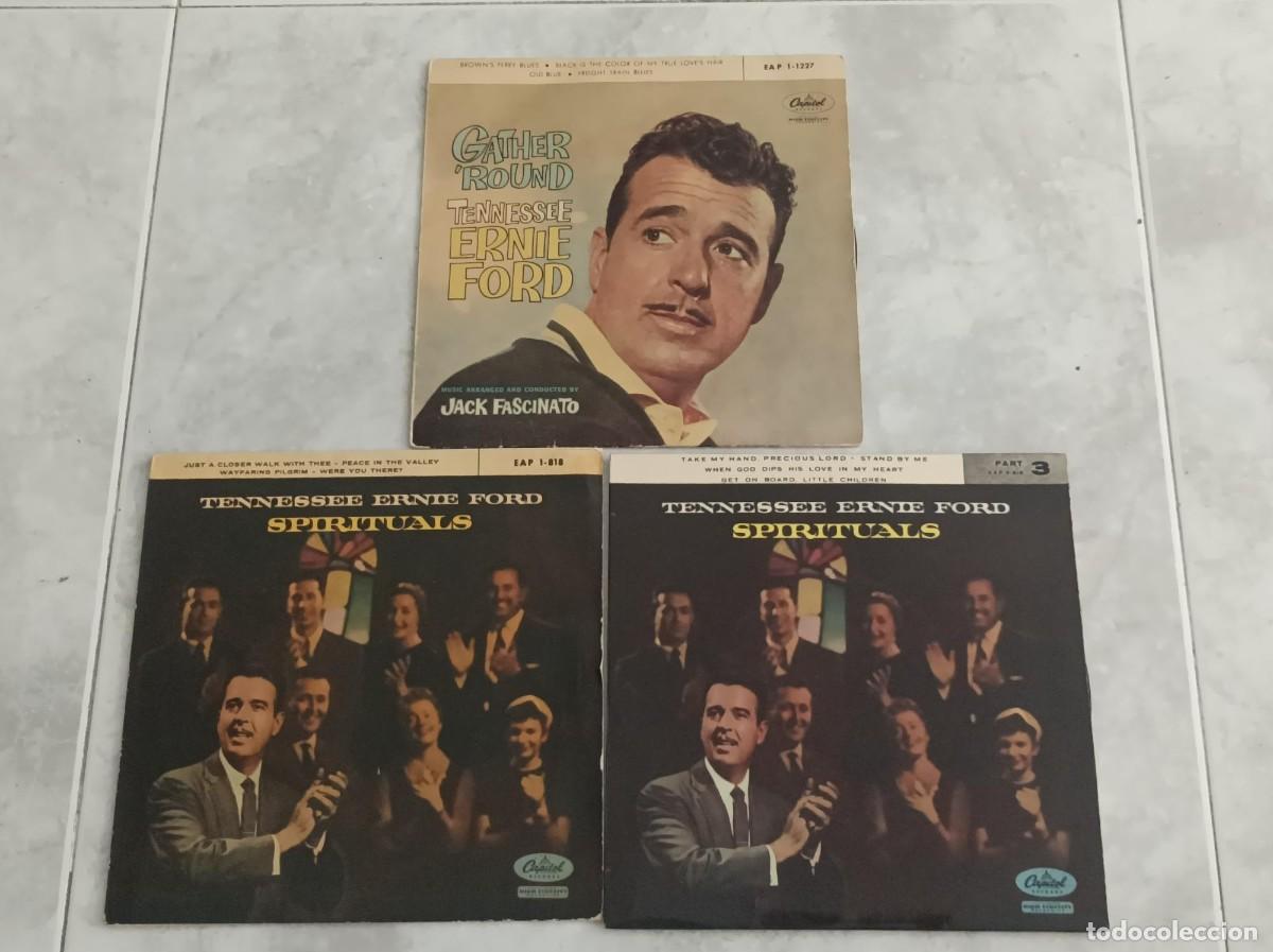 Discos de vinilo: Tennessee Ernie Ford lote eps