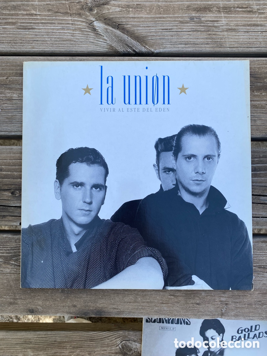 Discos de vinilo: La Uni&oacute;n Vivir al Este del Ed&eacute;n LP Vinilo Original