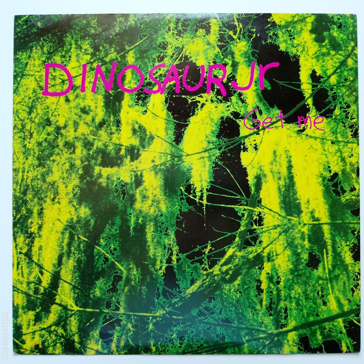Discos de vinilo: Dinosaur Jr-Get Me (12'' Blanco Y N 1992) J. Mascis, Flying Burrito Bros. Lou Barlow, Buffalo Tom