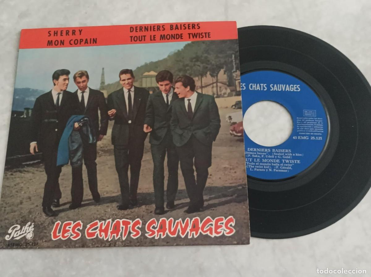 Discos de vinilo: Les Chats sauvages ep original - Foto 1