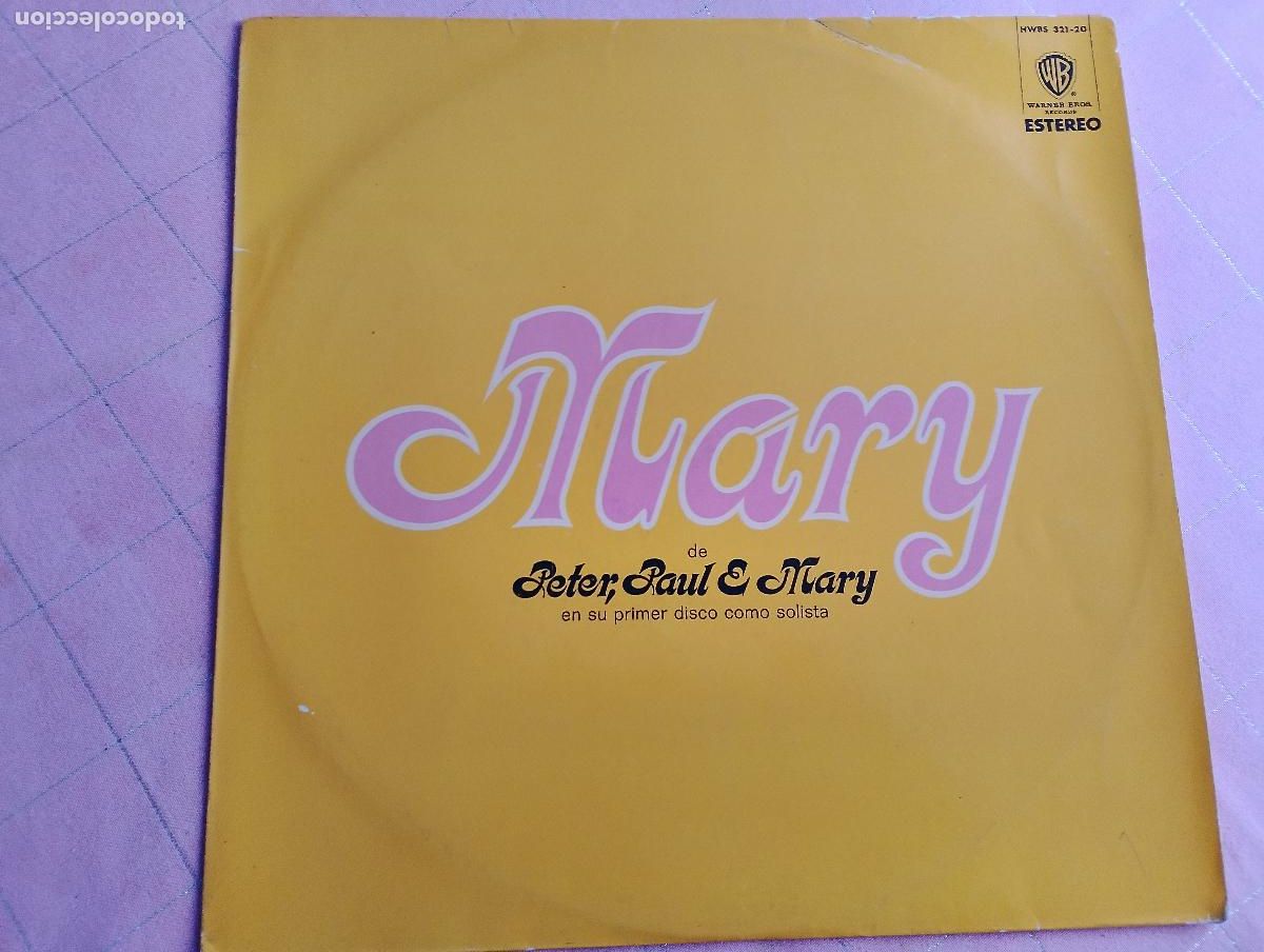 Discos de vinilo: Mary De Peter, Paul & Mary &ndash; Mary, 1971, ed espa&ntilde;ola