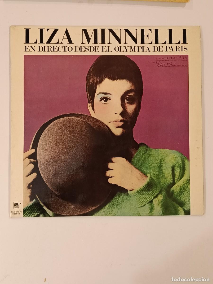 Discos de vinilo: DISCO. LIZA MINNELLI EN DIRECTO DESDE EL OLYMPIA DE PAR&Iacute;S. HISPAVOX. 1973. LP VINILO