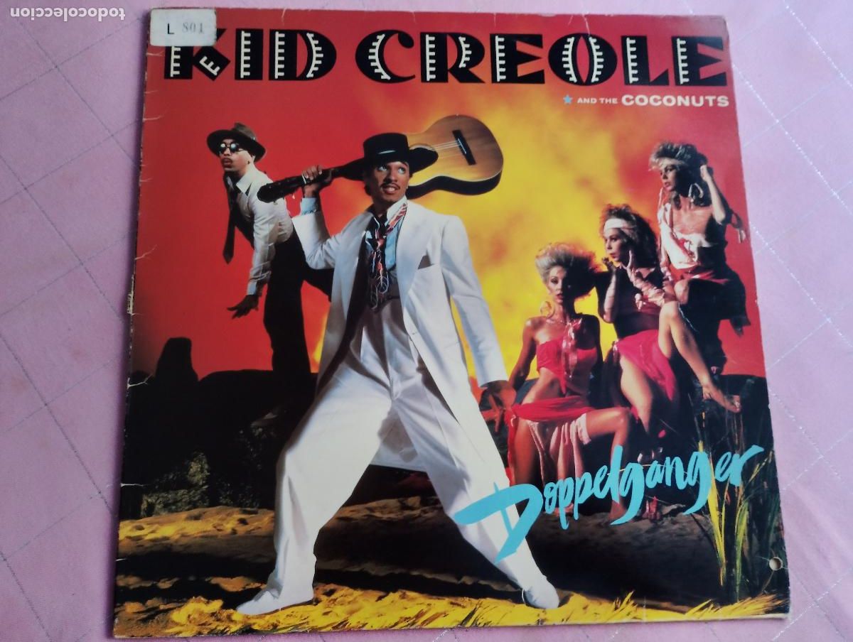 Discos de vinilo: Kid Creole And The Coconuts &ndash; Doppelganger, 1983 ed espa&ntilde;ola, promocional