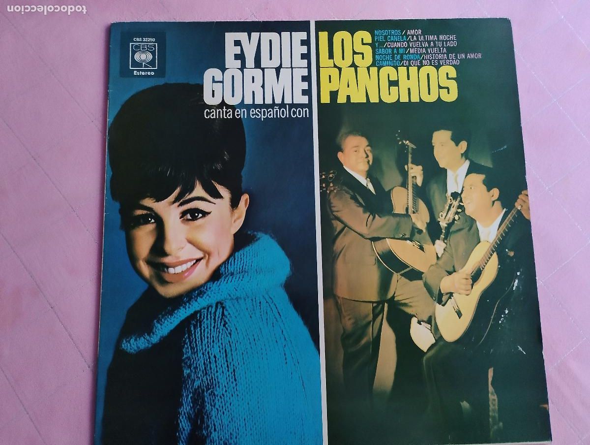Discos de vinilo: Eydie Gorme Y Los Panchos &ndash; Eydie Gorme Canta En Espa&ntilde;ol Con Los Panchos, 1982 ed espa&ntilde;ola