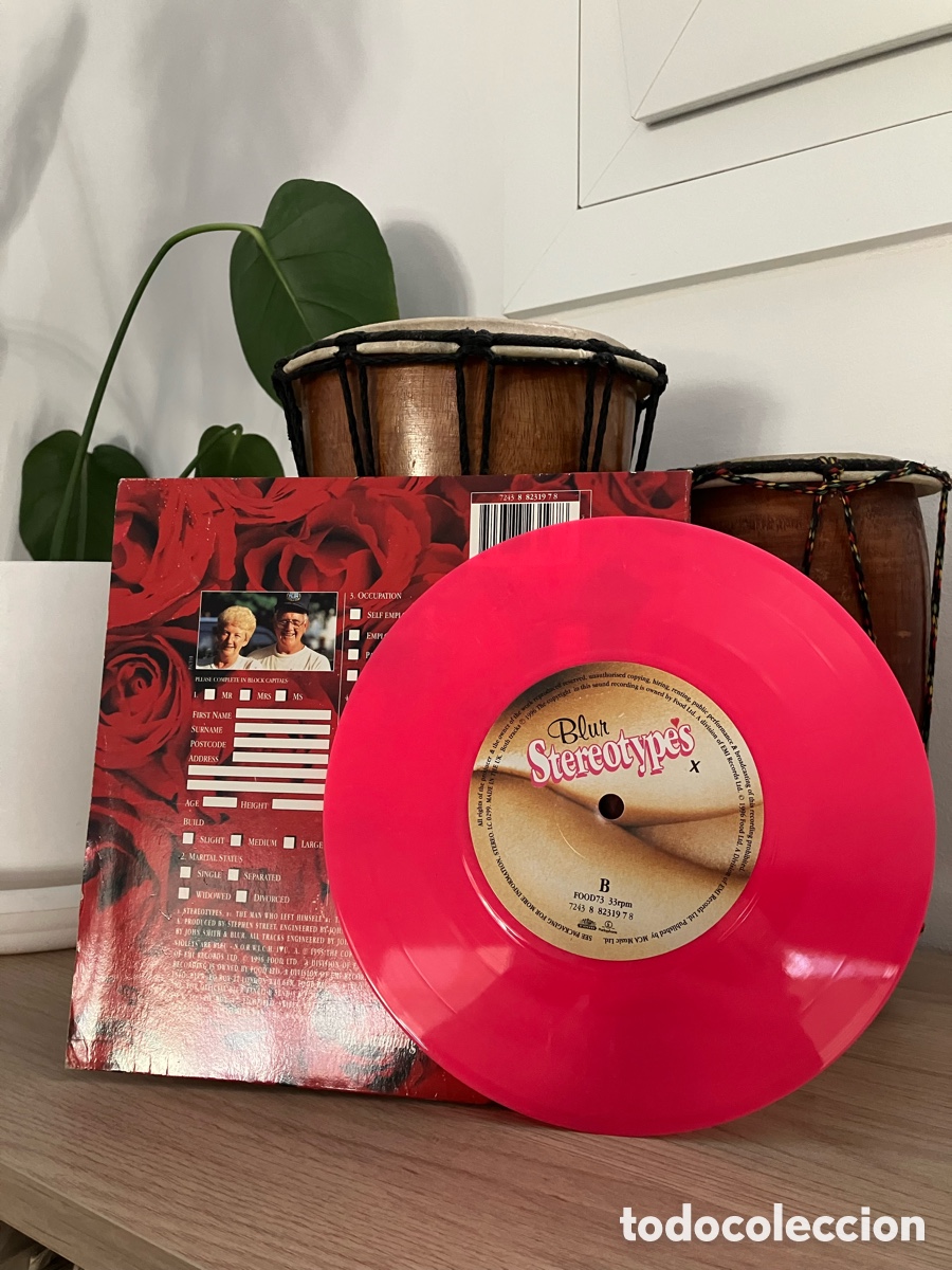 Discos de vinilo: Blur - Stereotypes 7&rdquo; Pink - Foto 4