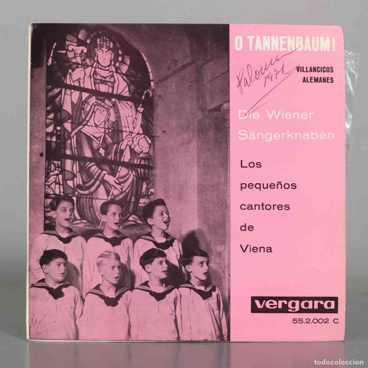 Discos de vinilo: EP. Noche de Paz - Villancicos Alemanes - Los Peque&ntilde;os Cantores de Viena, Xaver Meyer