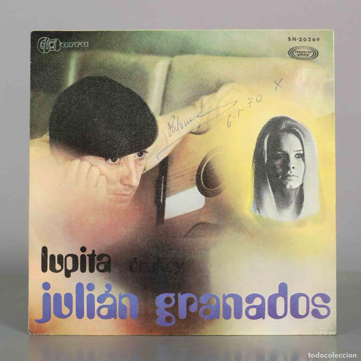 Discos de vinilo: SINGLE. Lupita / Donkey - Juli&aacute;n Granados