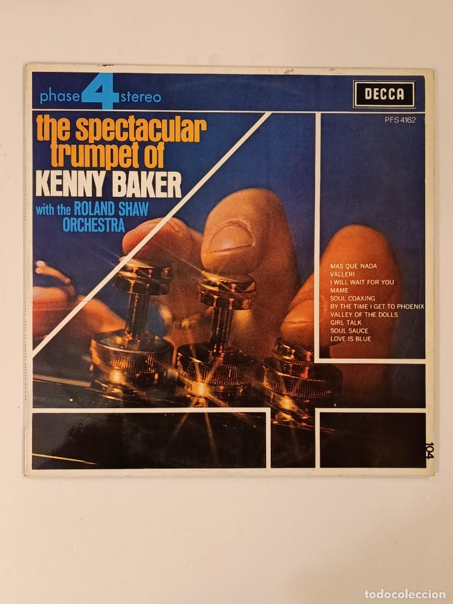 Discos de vinilo: DISCO. THE SPECTACULAR TRUMPET OF KENNY BAKER WITH DE ROLLAN SHAW. LP VINILO