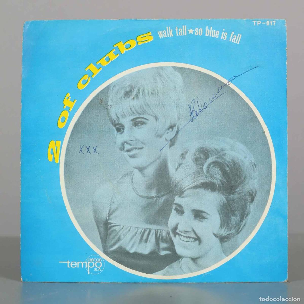 Discos de vinilo: SINGLE. Walk Tall / So Blue Is Fall - 2 Of Clubs - Tempo
