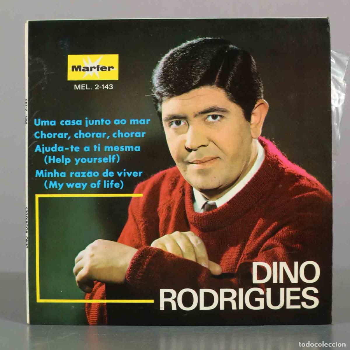 Discos de vinilo: EP. Uma Casa Junto Ao Mar - Dino Rodrigues - Marfer