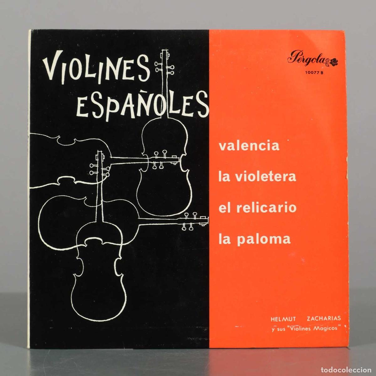 Discos de vinilo: EP. Violines Espa&ntilde;oles - Helmut Zacharias