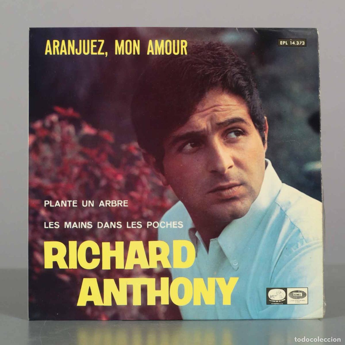 Discos de vinilo: EP. Aranjuez, Mon Amour - Richard Anthony - Foto 1