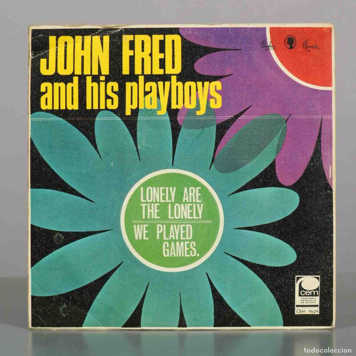 Discos de vinilo: SINGLE. We Played Games / Lonely Are the Lonely - John Fred and His Playboys