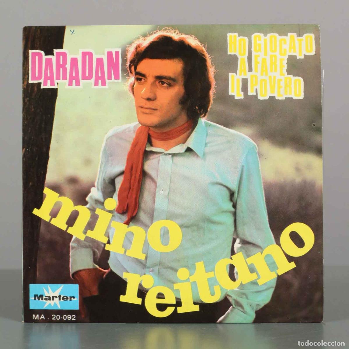 Discos de vinilo: SINGLE. Daradan - Ho giocato a fare il povero - Mino Reitano