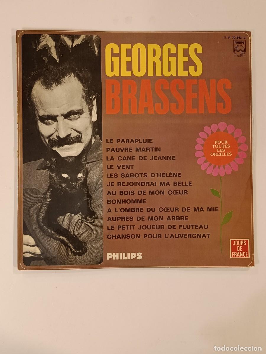 Disques de vinyle: DISCO. GEORGES BRASSENS. POUR TOUTES LES OREILLES. PHILIPS. LP VINILO