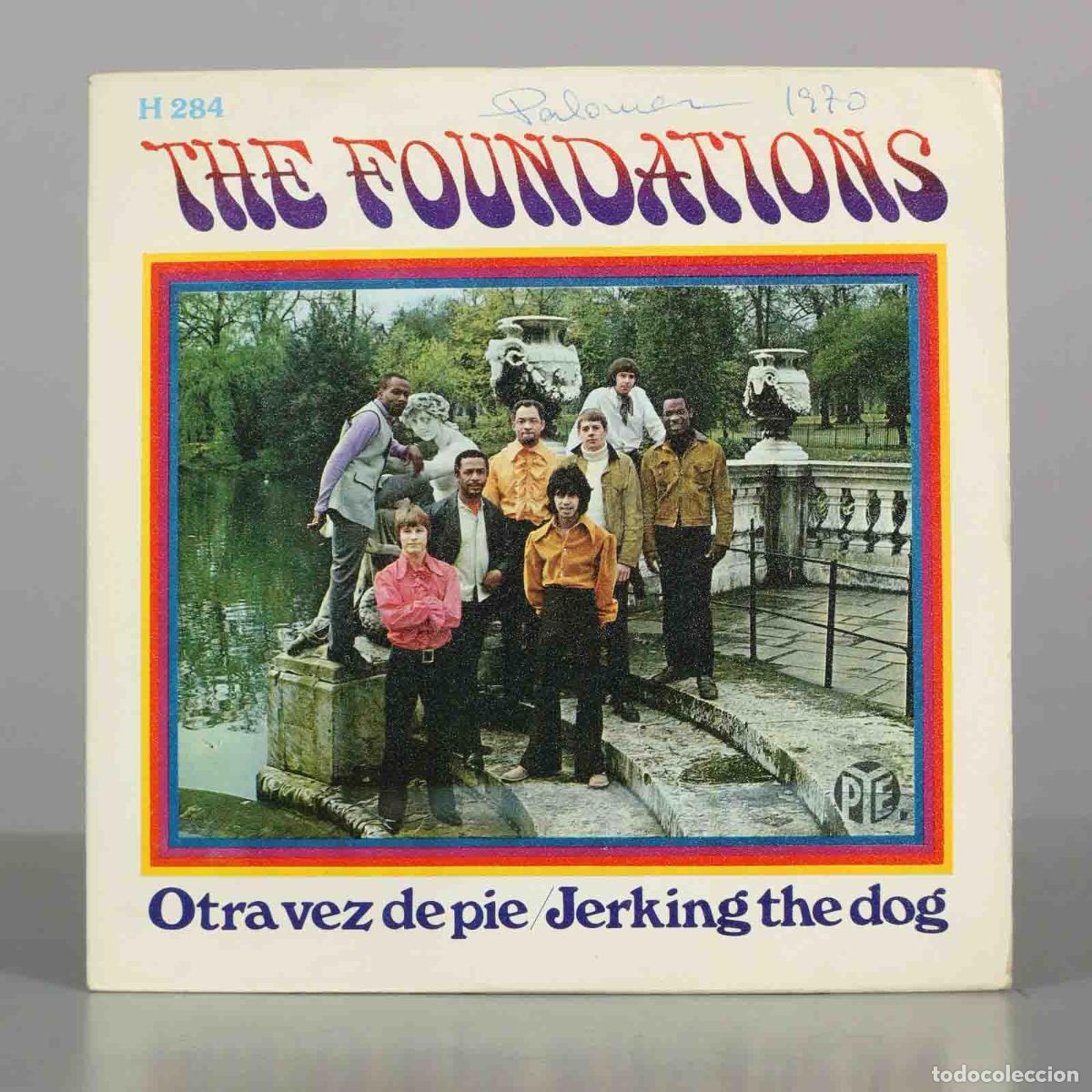 Discos de vinilo: EP. Otra Vez De Pie / Jerking The Dog - The Foundations