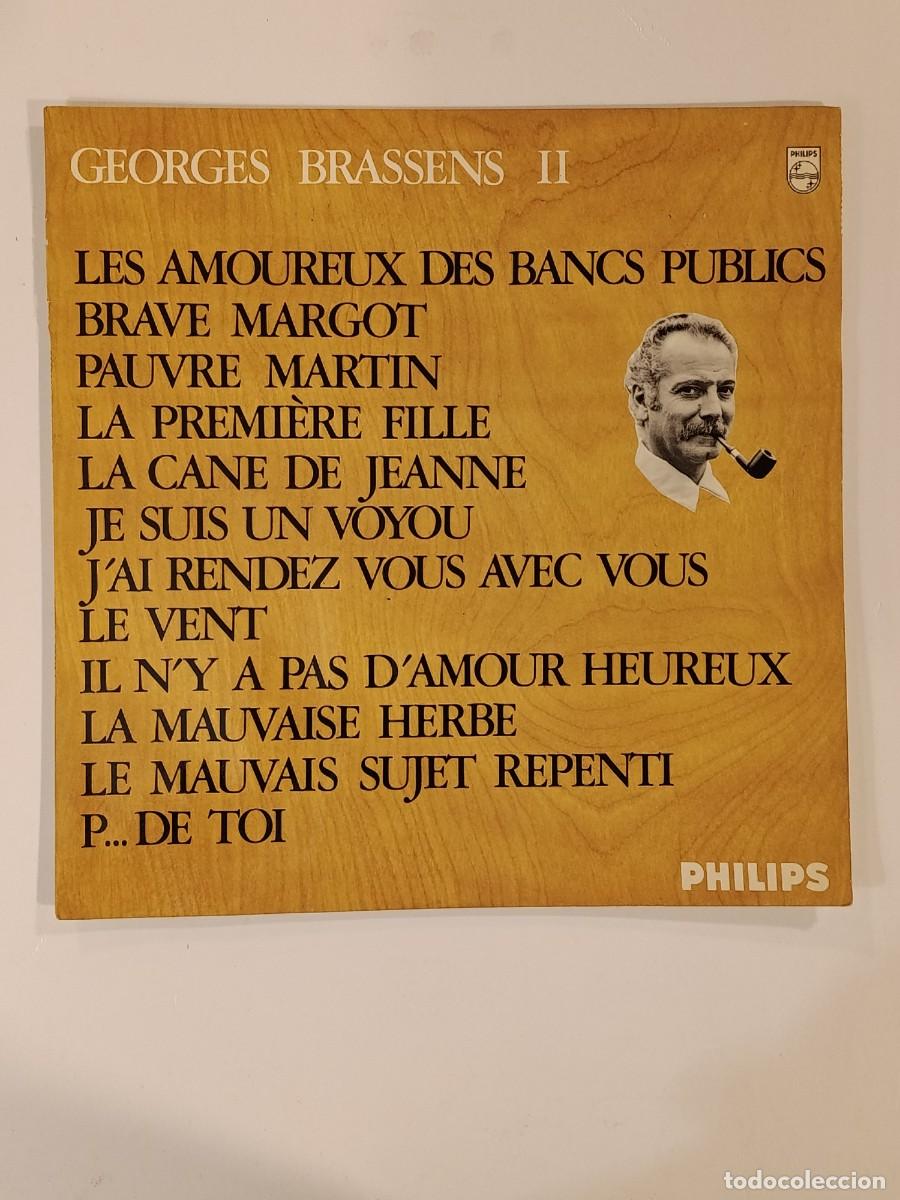 Discos de vinilo: DISCO. GEORGES BRASSENS II. PHILIPS. LP VINILO - Foto 1