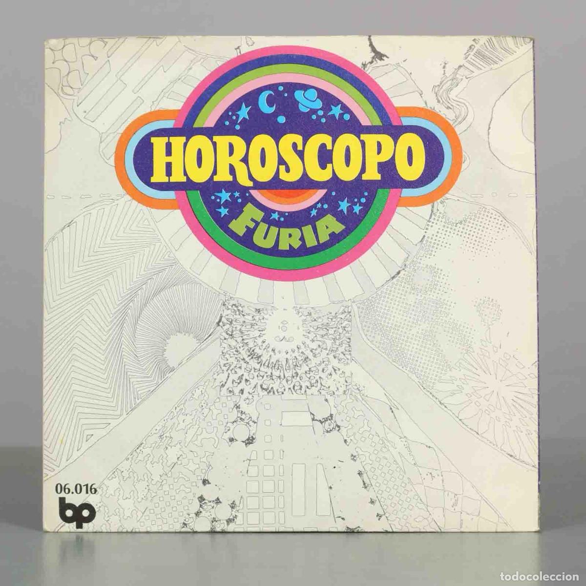 Discos de vinilo: SINGLE. Hor&oacute;scopo / Vuelvo al hogar - Furia