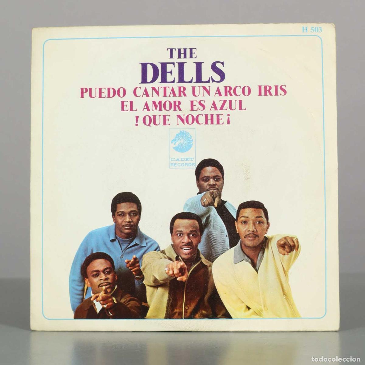 Discos de vinilo: SINGLE. The Dells - Can Sing A Rainbow / Love Is Blue - Foto 1
