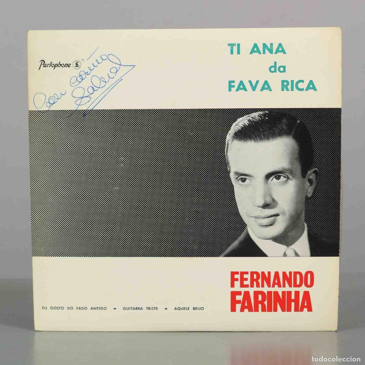 Discos de vinilo: EP. Ti Ana da Fava Rica - Fernando Farinha