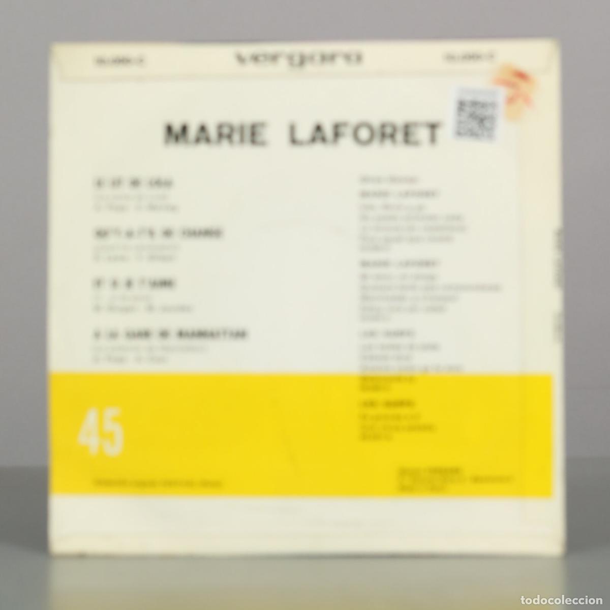 Discos de vinilo: EP. Le Lit De Lola - Marie Lafor&ecirc;t - Foto 2