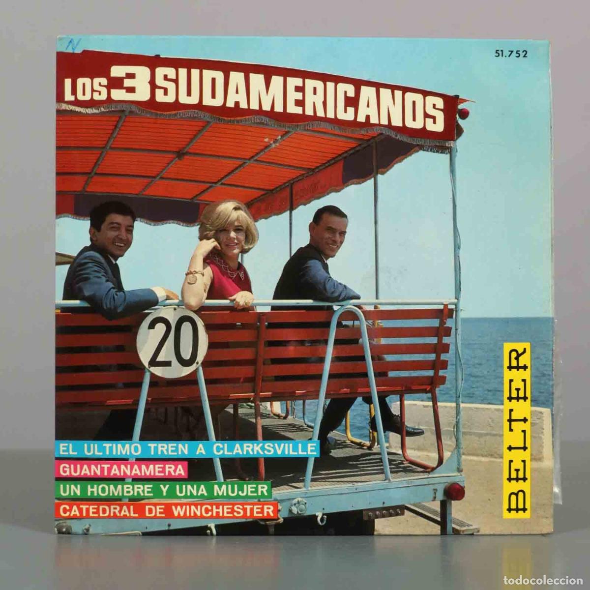 Discos de vinilo: EP. El &Uacute;ltimo Tren a Clarksville, Guantanamera, Un Hombre y Una Mujer, Catedral de Winchester -