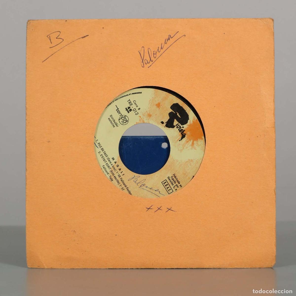 Discos de vinilo: EP. Magali - &Ccedil;a Ne S&acute;oublie Pas