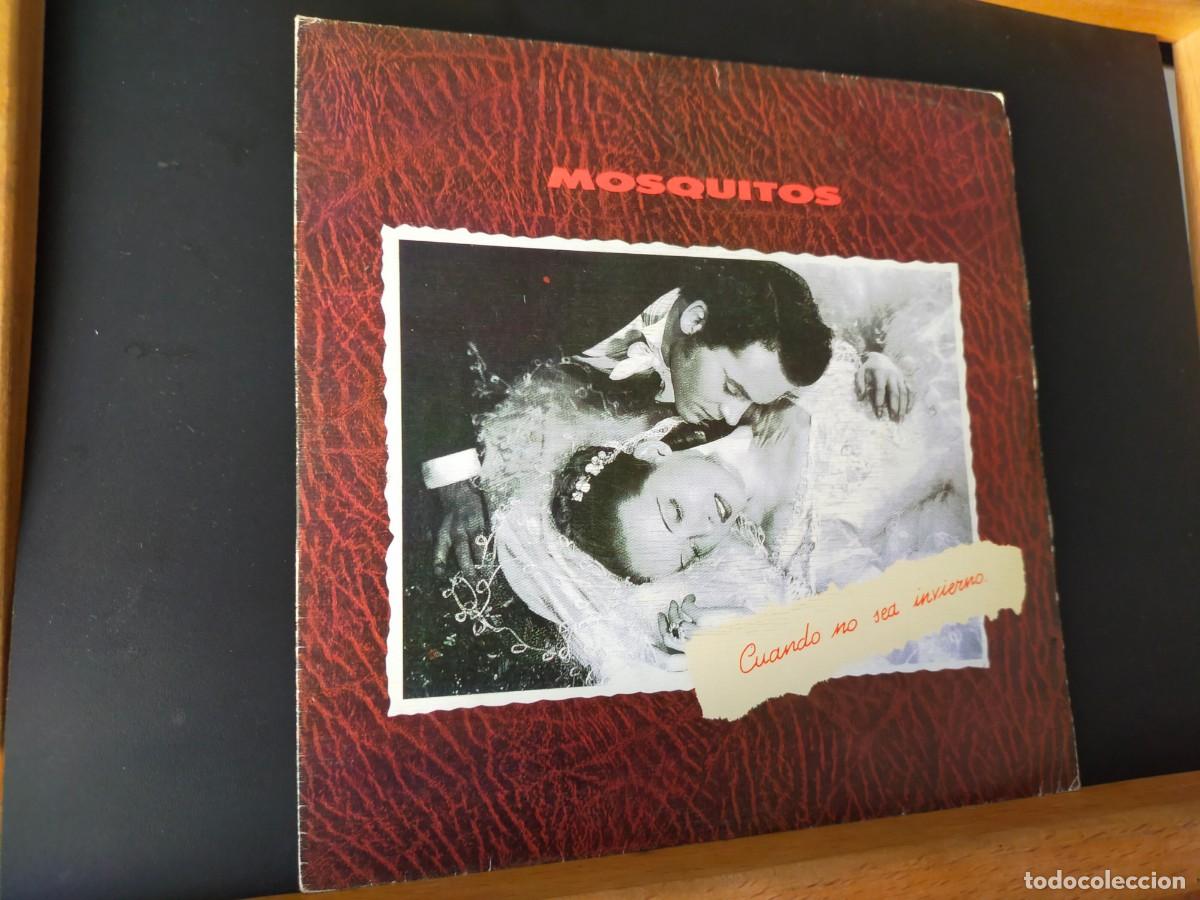 Discos de vinilo: MOSQUITOS. CUANDO NO SEA INVIERNO. 2 TEMAS. CUANDO NO SEA INVIERNO - TODO VA BIEN. 1990
