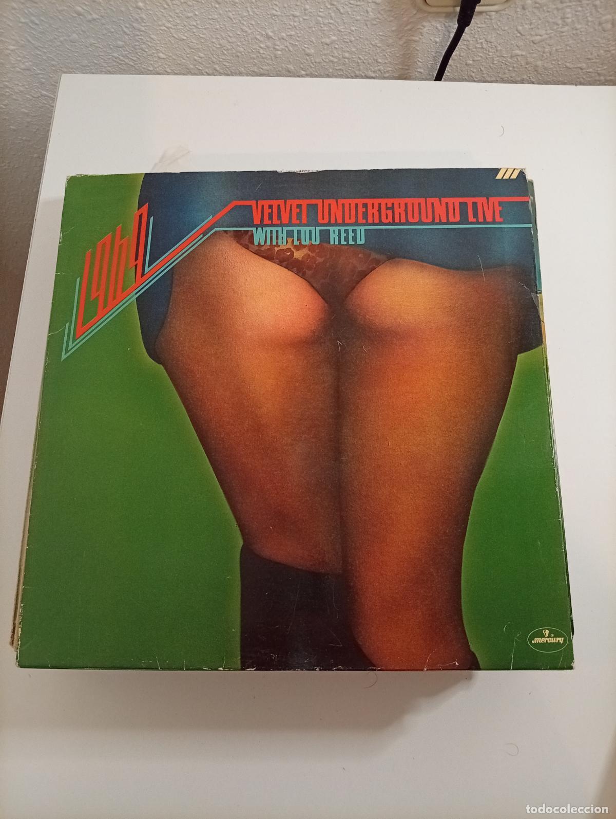 Discos de vinilo: The Velvet Underground &ndash; 1969 Velvet Underground Live With Lou Reed 1a edici&oacute;n alemana