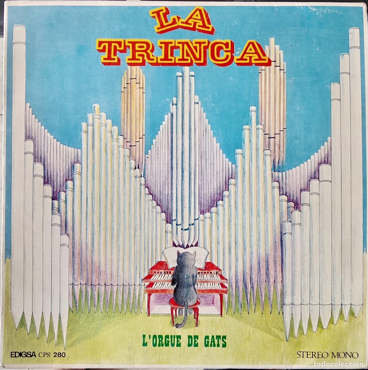 Discos de vinilo: La Trinca. L'orgue de gats. Vinilo EP.