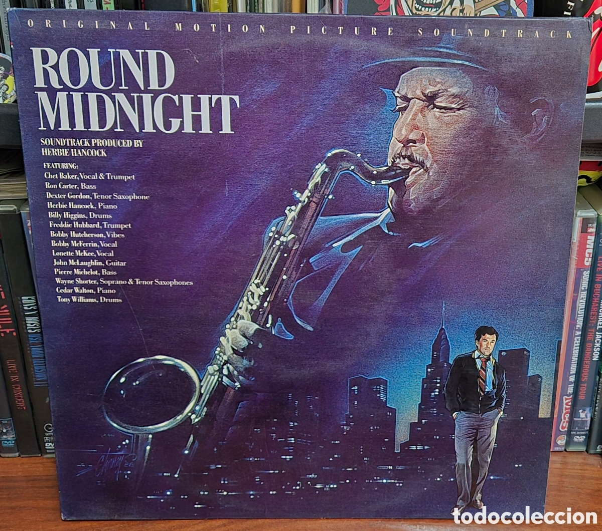 Discos de vinilo: Herbie Hancock &ndash; Round Midnight - Original Motion Picture Soundtrack LP