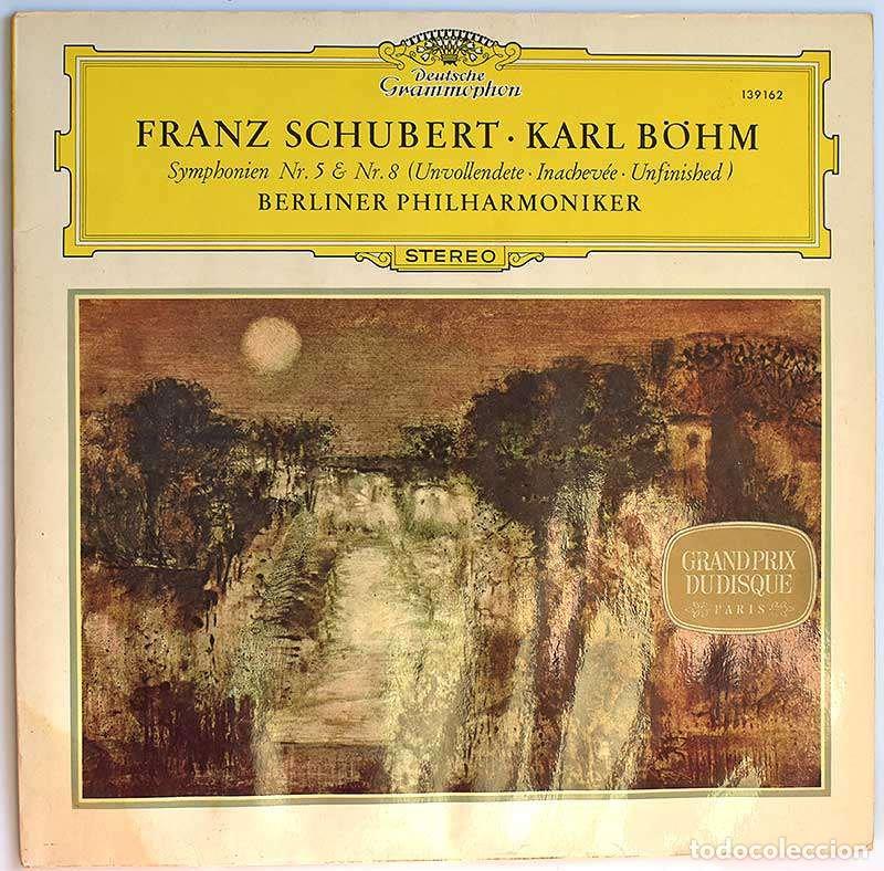 Discos de vinilo: Franz Schubert, Karl Bohm - Symphonien Nr. 5 & Nr. 8. LP