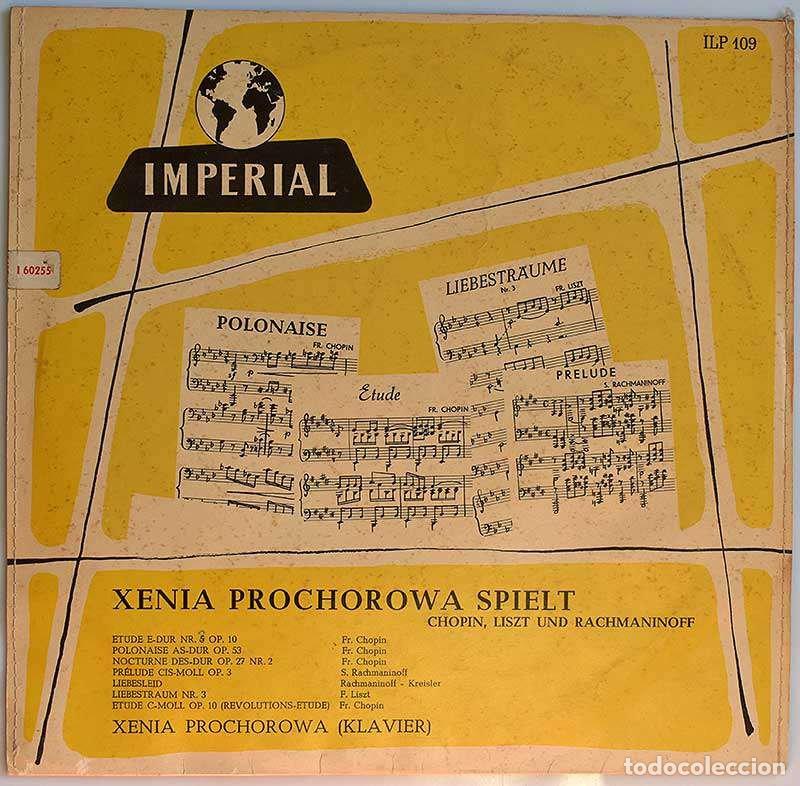 Discos de vinilo: Xenia Prochorowa - Xenia Prochorowa Spielt Chopin, Liszt Und Rachmaninoff. LP