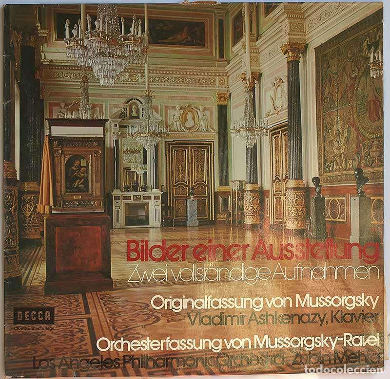Discos de vinilo: Mussorgsky, Vladimir Ashkenazy - Bilder einer Ausstellung. LP