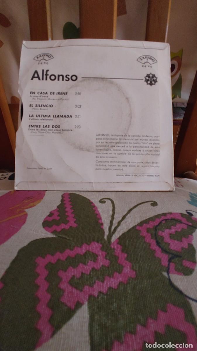 Discos de vinilo: ALFONSO-EP EN CASA DE IRENE +3 - Foto 2
