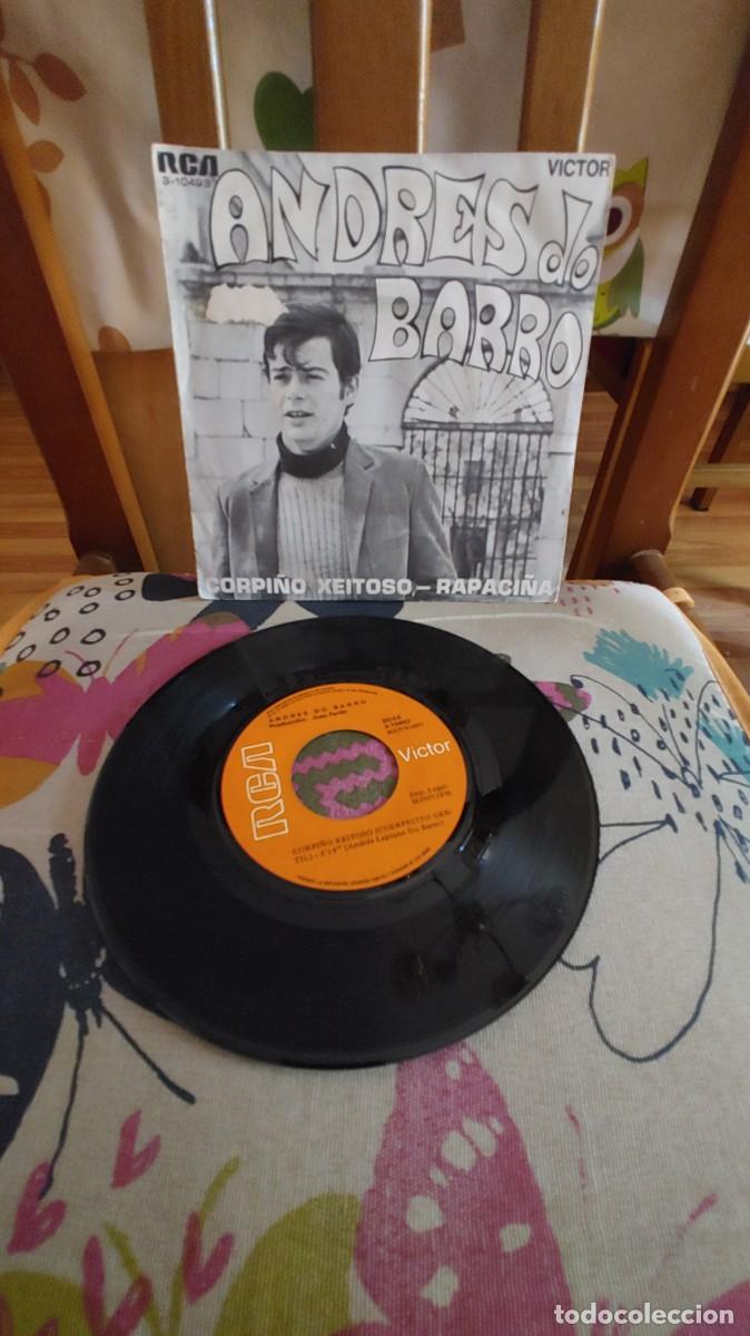 Discos de vinilo: ANDRES DO BARRO-SINGLE CORPI&Ntilde;O XEITOSO