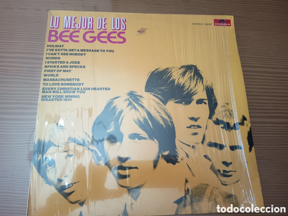 Discos de vinilo: Disco vinilo de Bee Gees &rdquo; Lo Mejor De Los Bee Gees&rdquo; absolutamente como nuevo