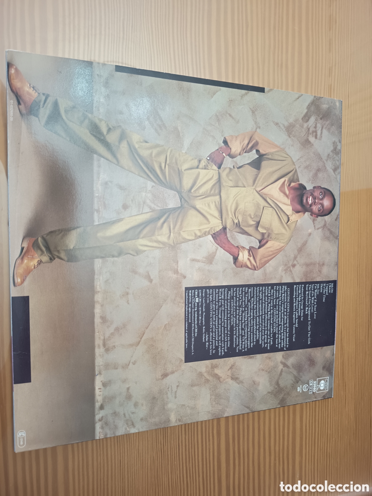 Discos de vinilo: Disco vinilo de Philip Bailey &rdquo; Continuation &rdquo; , absolutamente como nuevo,sin uso - Foto 2