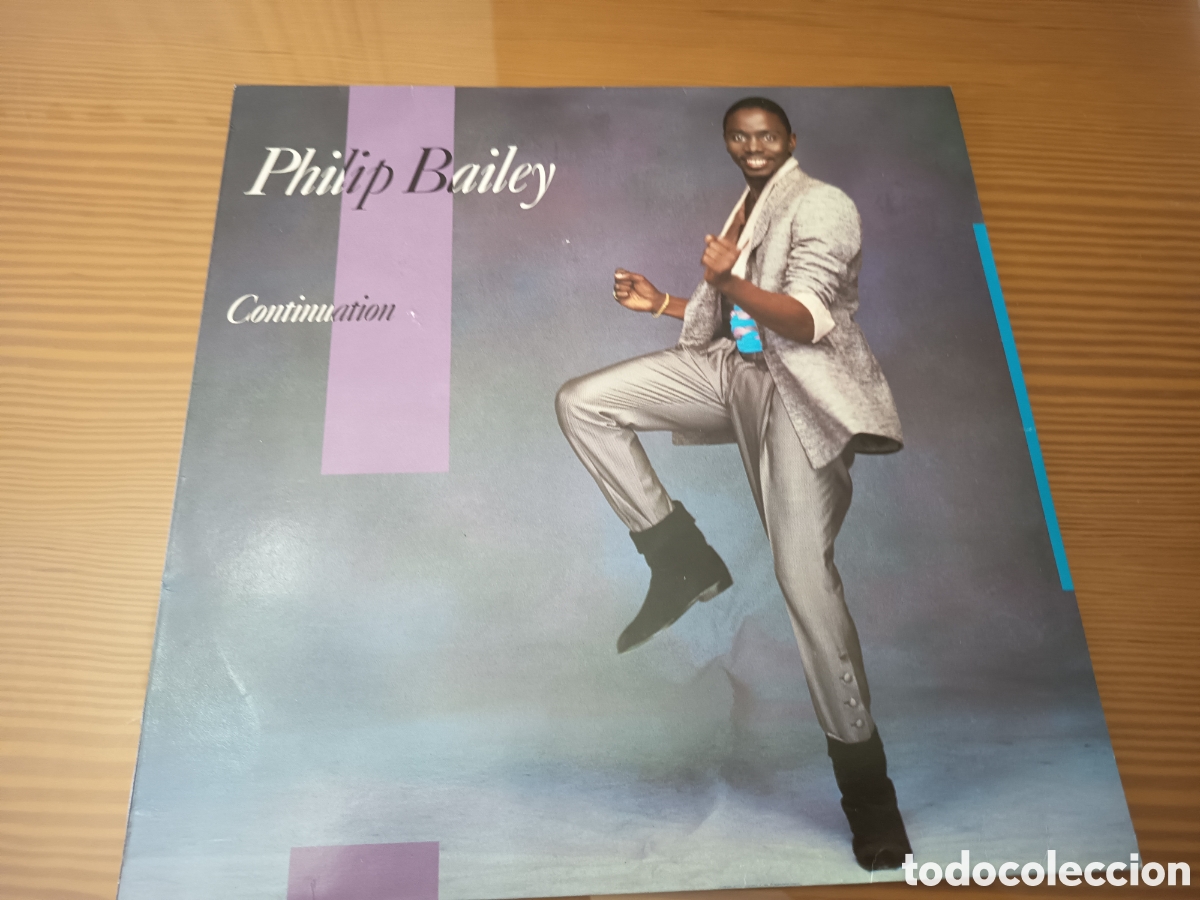 Discos de vinilo: Disco vinilo de Philip Bailey &rdquo; Continuation &rdquo; , absolutamente como nuevo,sin uso