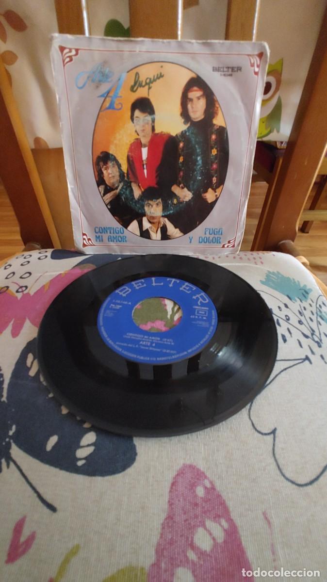 Discos de vinilo: ARTE 4-SINGLE CONTIGO MI AMOR