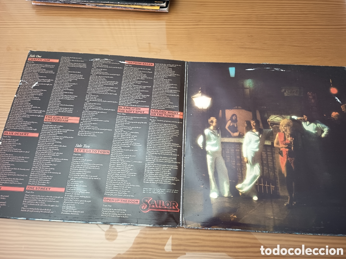 Discos de vinilo: Disco de vinilo de Sailor &rdquo; Sailor&rdquo; primera edici&oacute;n ,vinilo sin uso - Foto 3