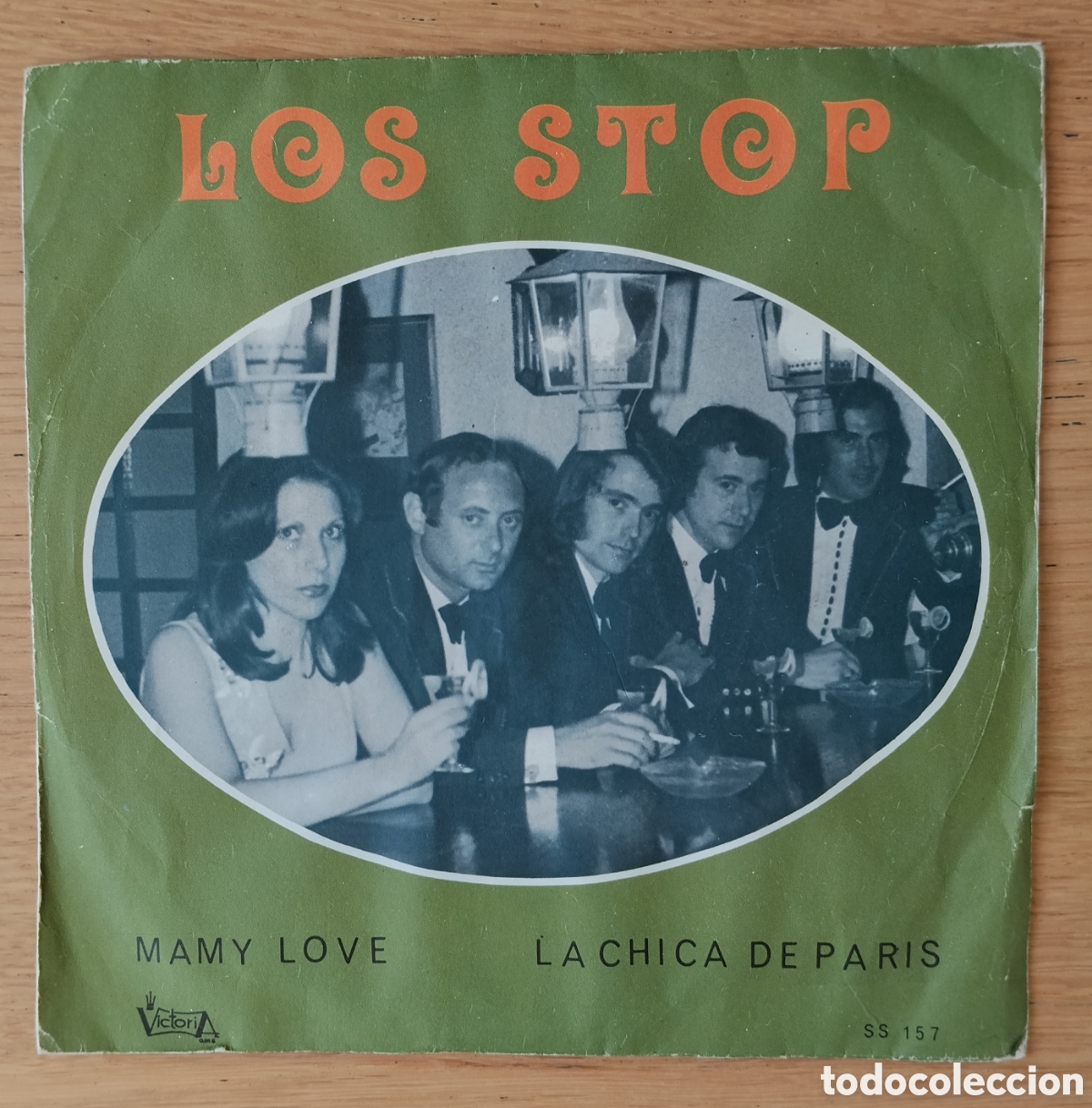 Discos de vinilo: LOS STOP : &rdquo;MAMY LOVE/ LA CHICA DE PARIS&rdquo; SINGLE VINILO 1974 - POP