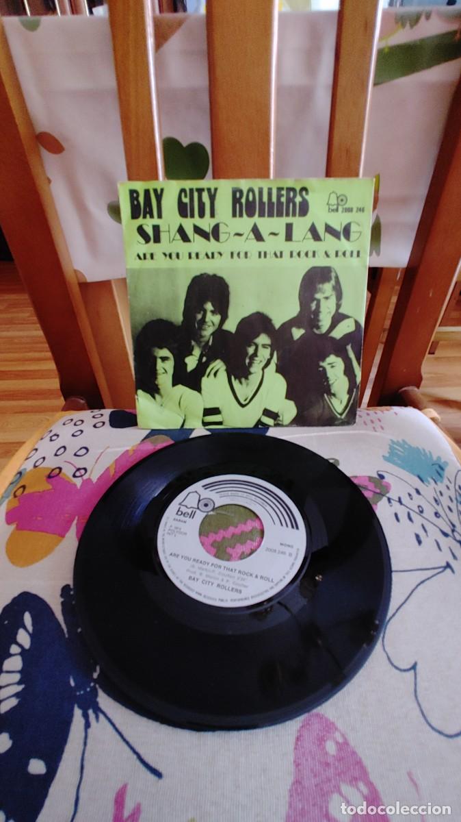 Vinyl-Schallplatten: BAY CITY ROLLERS-SINGLE SHANG A LANG