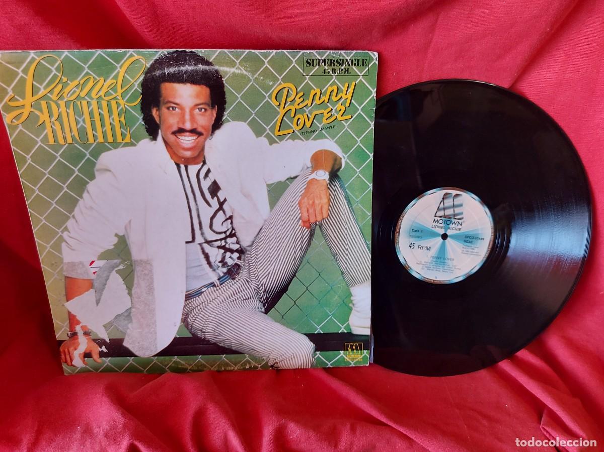Discos de vinilo: MAXI SINGLE ,LIONEL RICHIE ( PEDIDOS MINIMOS 10 &euro; ) CAJA N.&ordm; 3 - LP